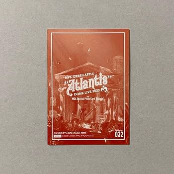 大森元貴 Atlantisフォトカード17枚 大森元貴 Atlantisフォトカード17枚 Mrs GREEN APPLE Atlantis